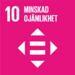 10 – Minskad ojämlikhet.